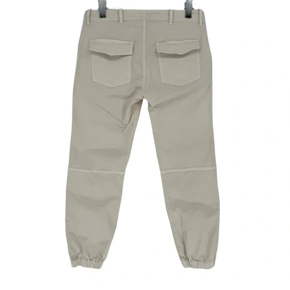 Nili Lotan Cropped Military Pant in Eggshell‎ White Size 8 - Picture 6 of 14